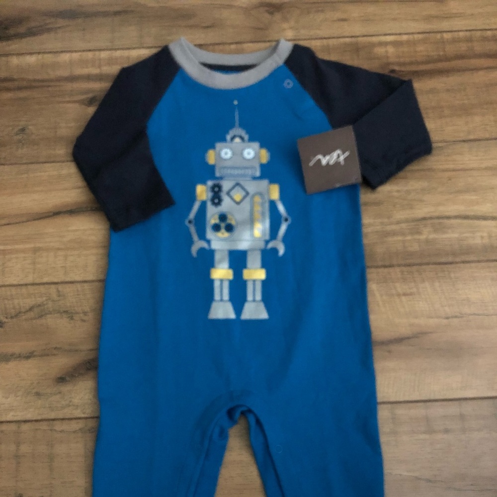 NWT tea collection romper 3-6 months - Picture 1 of 3